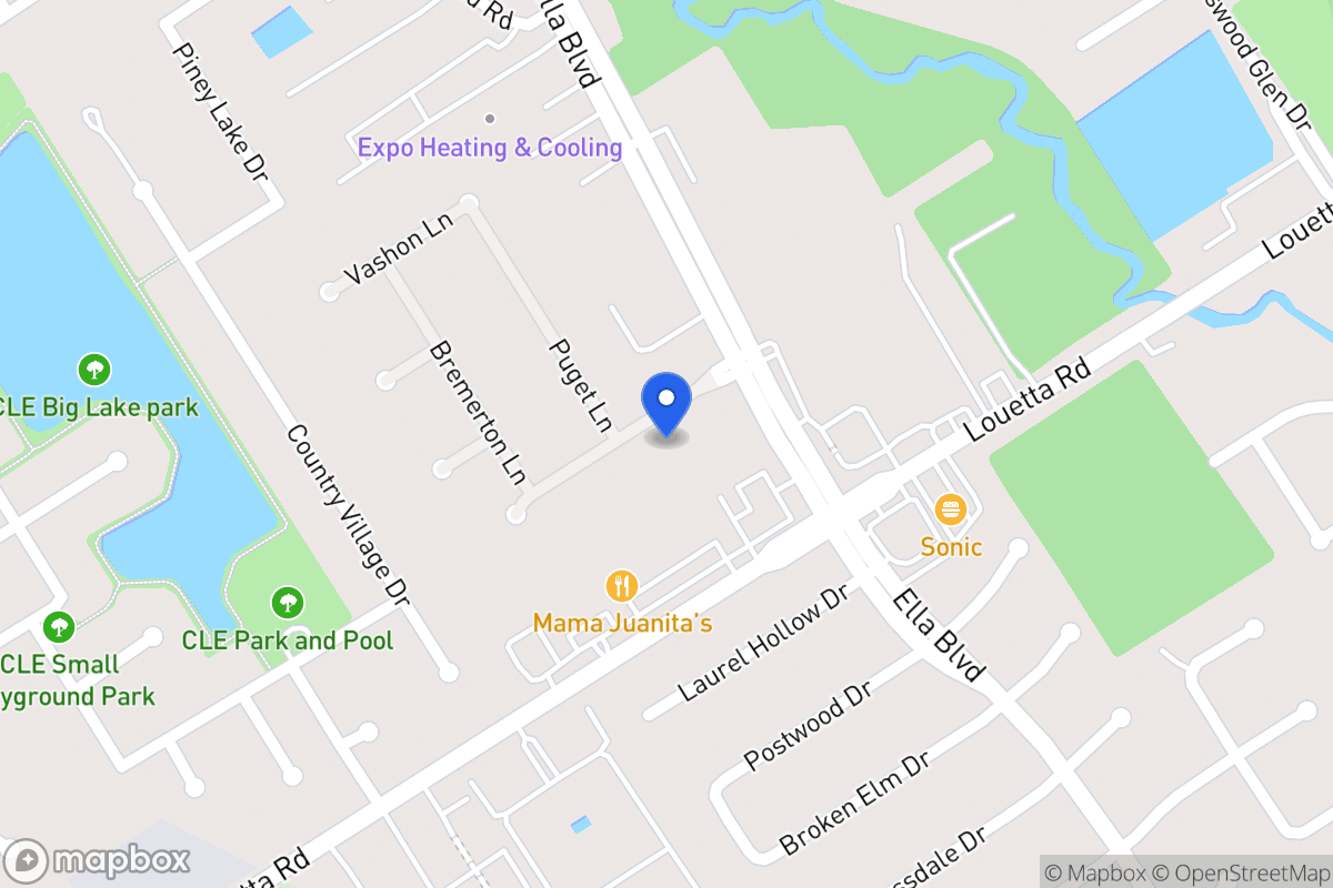 Map of 3611 Bainbridge Estates Dr, Spring