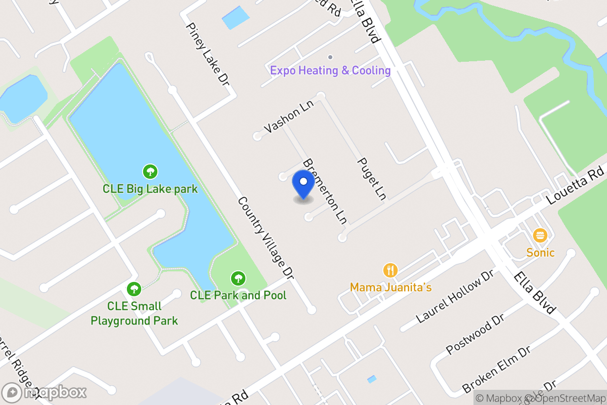 Map of 3606 Adamwood Ct, Spring