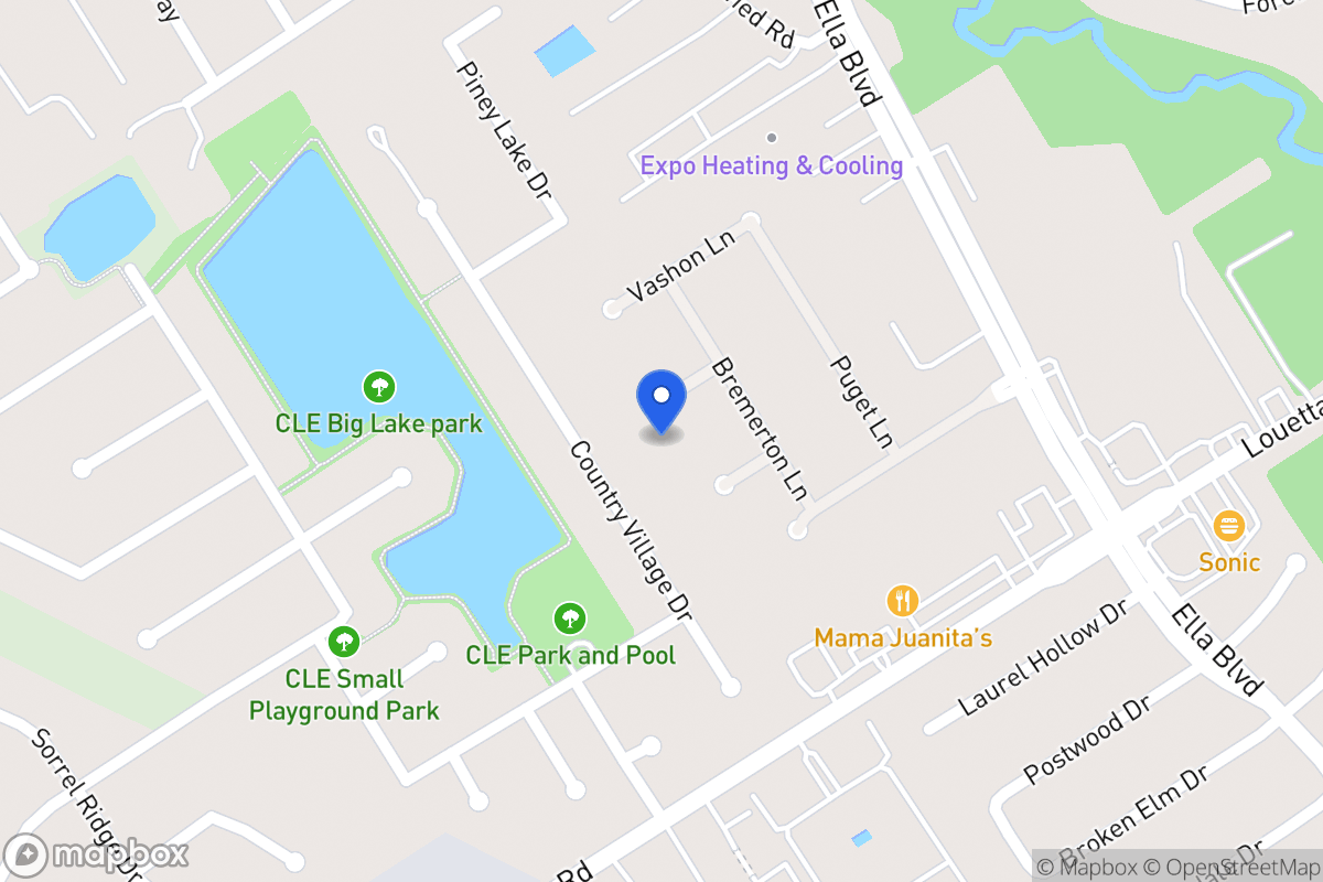 Map of 3611 Whidbey Ct, Spring