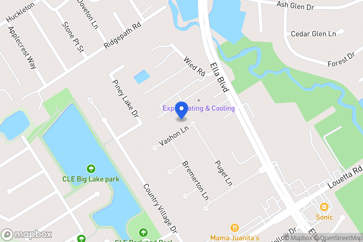 Map of 3606 Vashon Ln, Spring