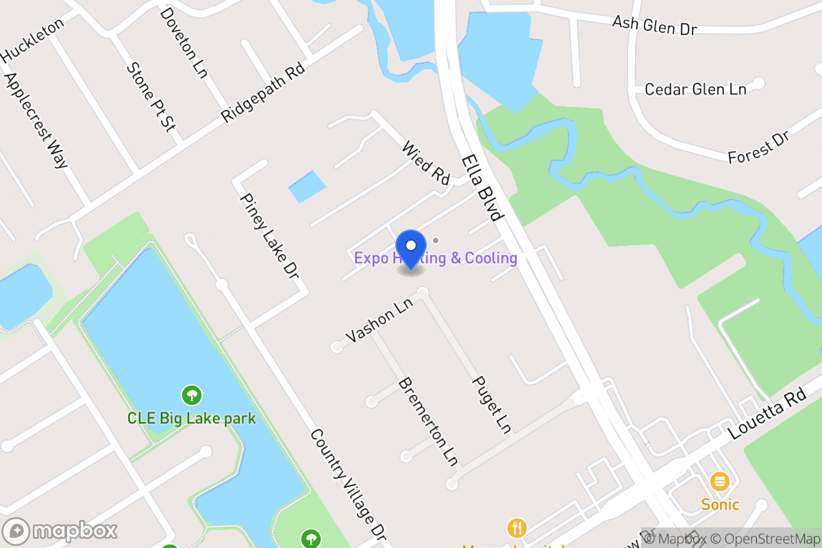 Map of 3602 Vashon Ln, Spring