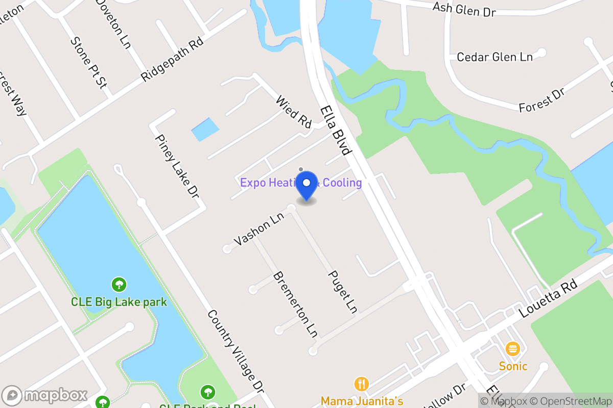 Map of 19418 Puget Ln, Spring