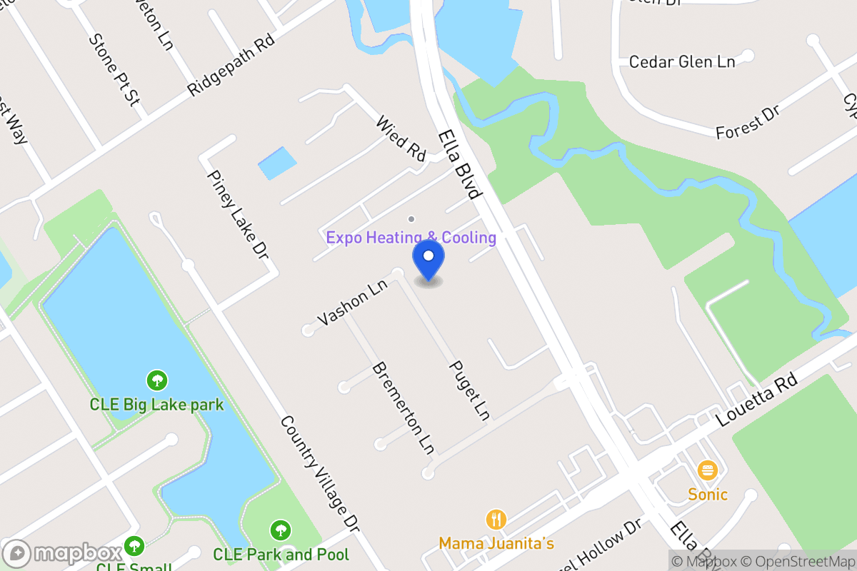Map of 19414 Puget Ln, Spring