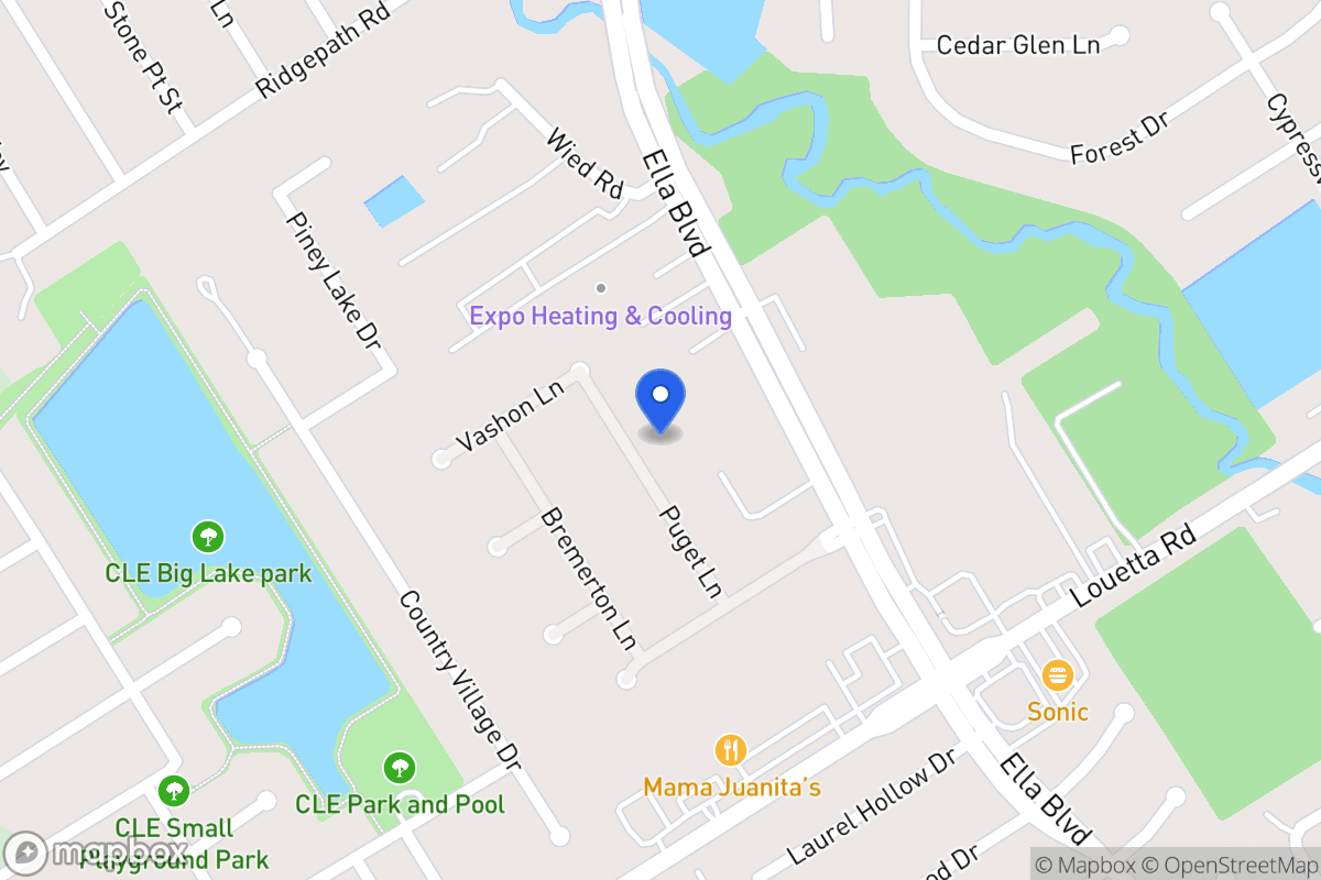 Map of 19406 Puget Ln, Spring