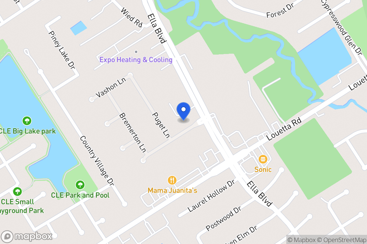 Map of 3606 Bainbridge Estates Dr, Spring