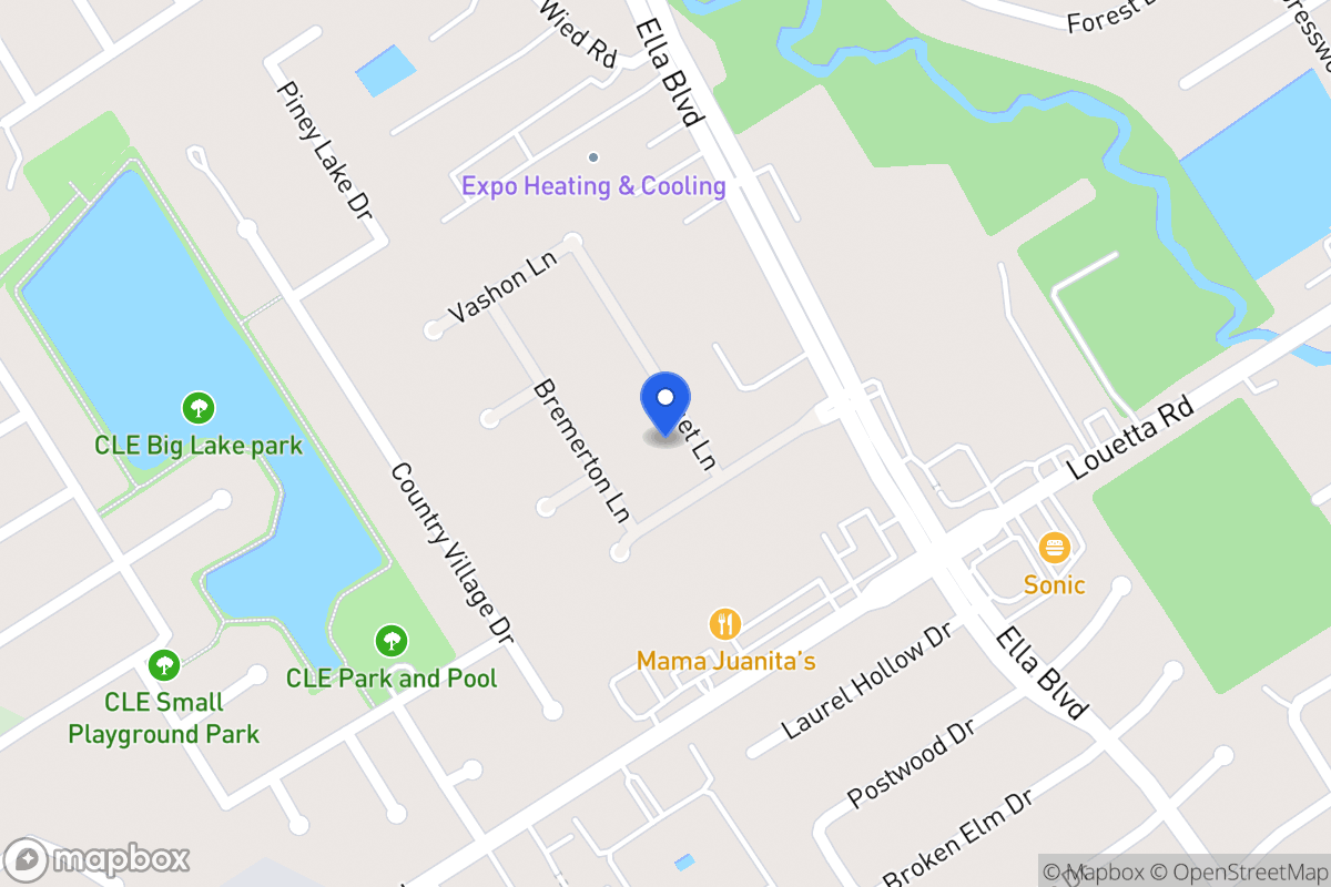 Map of 19307 Puget Ln, Spring