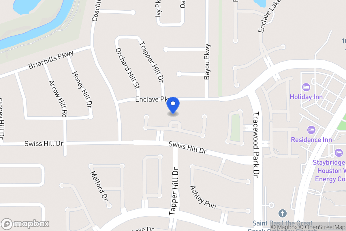 Map of 1102 Marbrook Ct, Houston