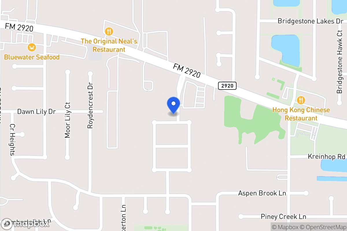 Map of 4622 Sonora Creek Ln, Spring