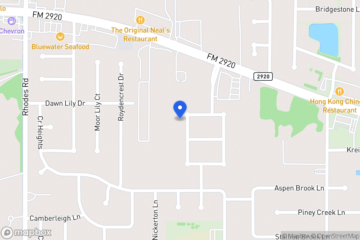 Map of 20919 Sedona Ranch Ln, Spring