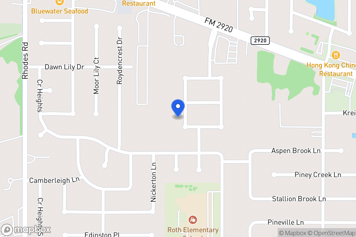 Map of 20807 Sedona Ranch Ln, Spring