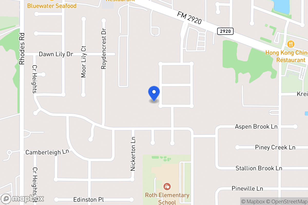 Map of 20803 Sedona Ranch Ln, Spring