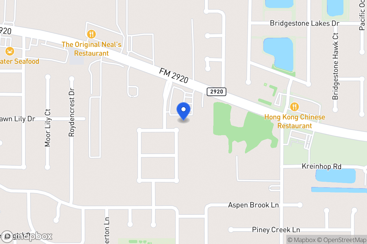 Map of 4602 Sonora Creek Ln, Spring