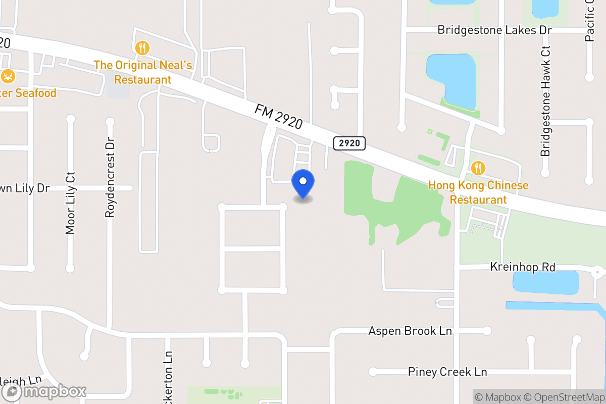 Map of 20922 Reno Ranch Ln, Spring