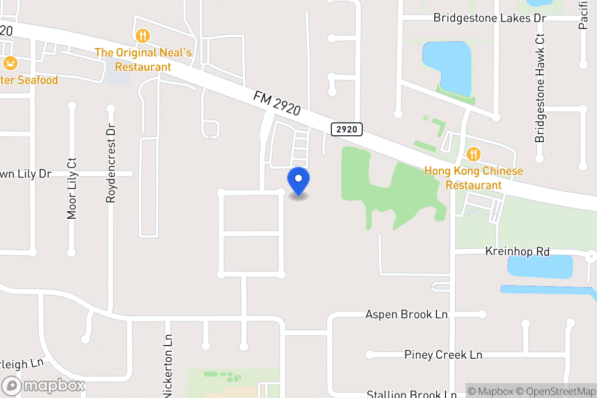 Map of 20918 Reno Ranch Ln, Spring