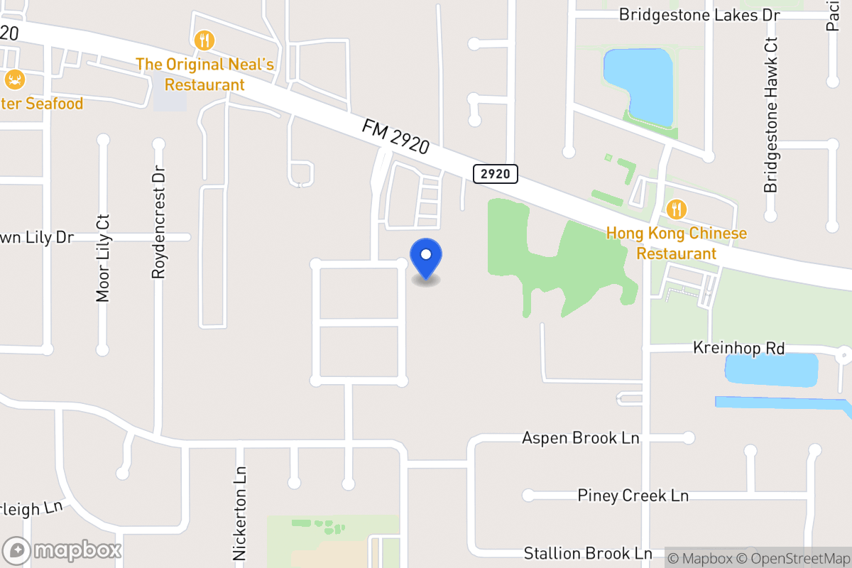 Map of 20914 Reno Ranch Ln, Spring