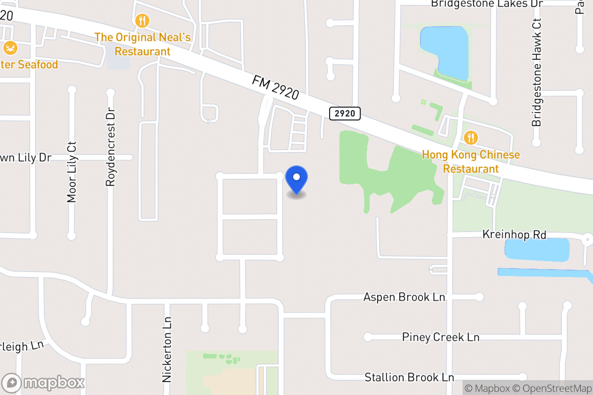 Map of 20910 Reno Ranch Ln, Spring
