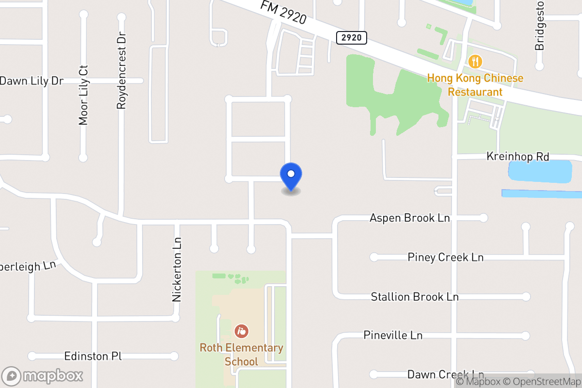 Map of 4607 Neches Trail Ln, Spring