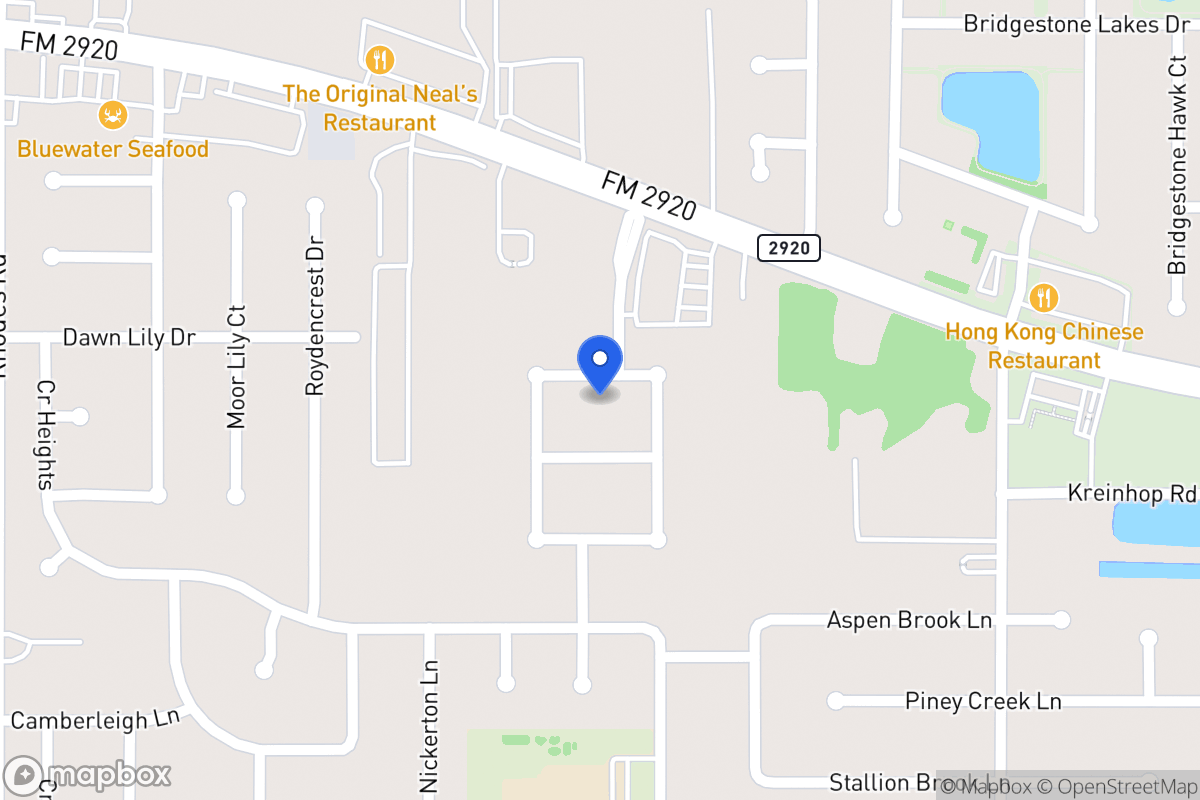 Map of 4623 Sonora Creek Ln, Spring