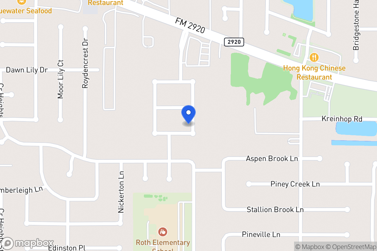 Map of 4610 Neches Trail Ln, Spring