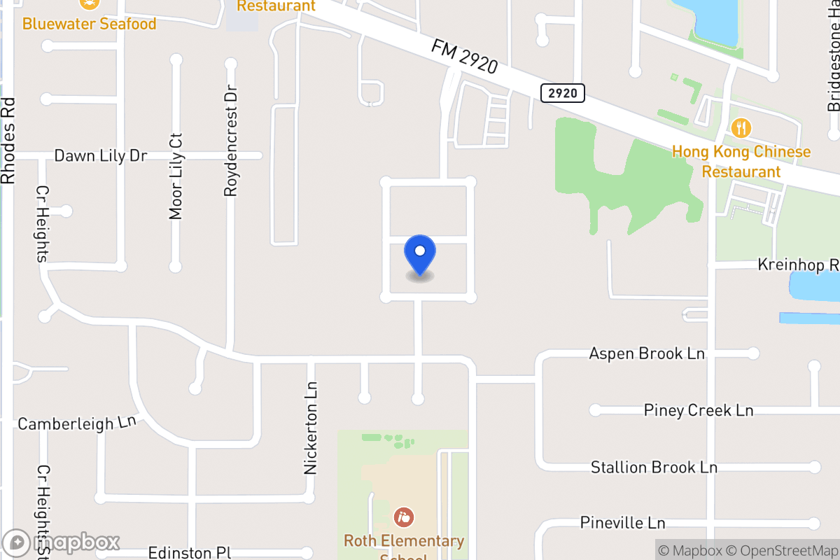 Map of 4702 Neches Trail Ln, Spring