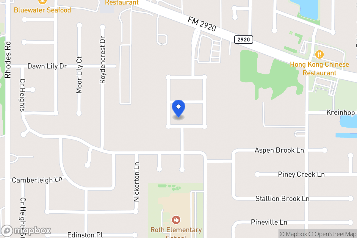 Map of 4706 Neches Trail Ln, Spring