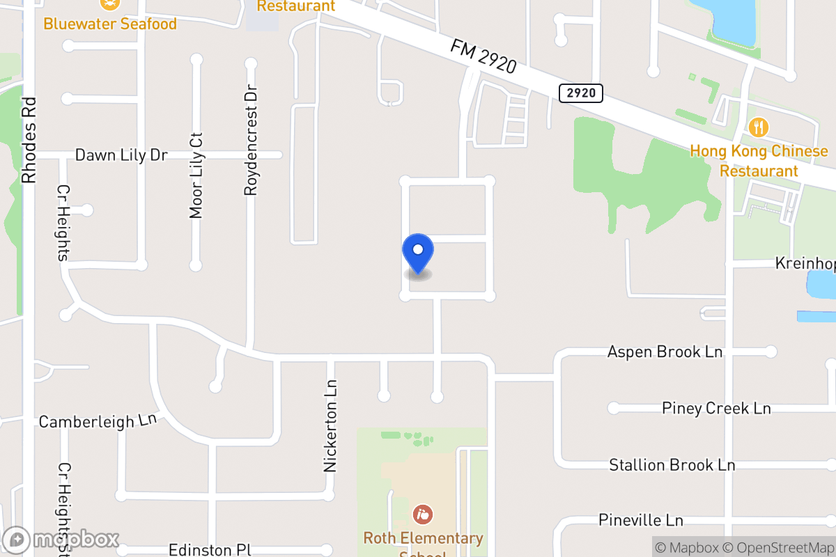 Map of 4710 Neches Trail Ln, Spring