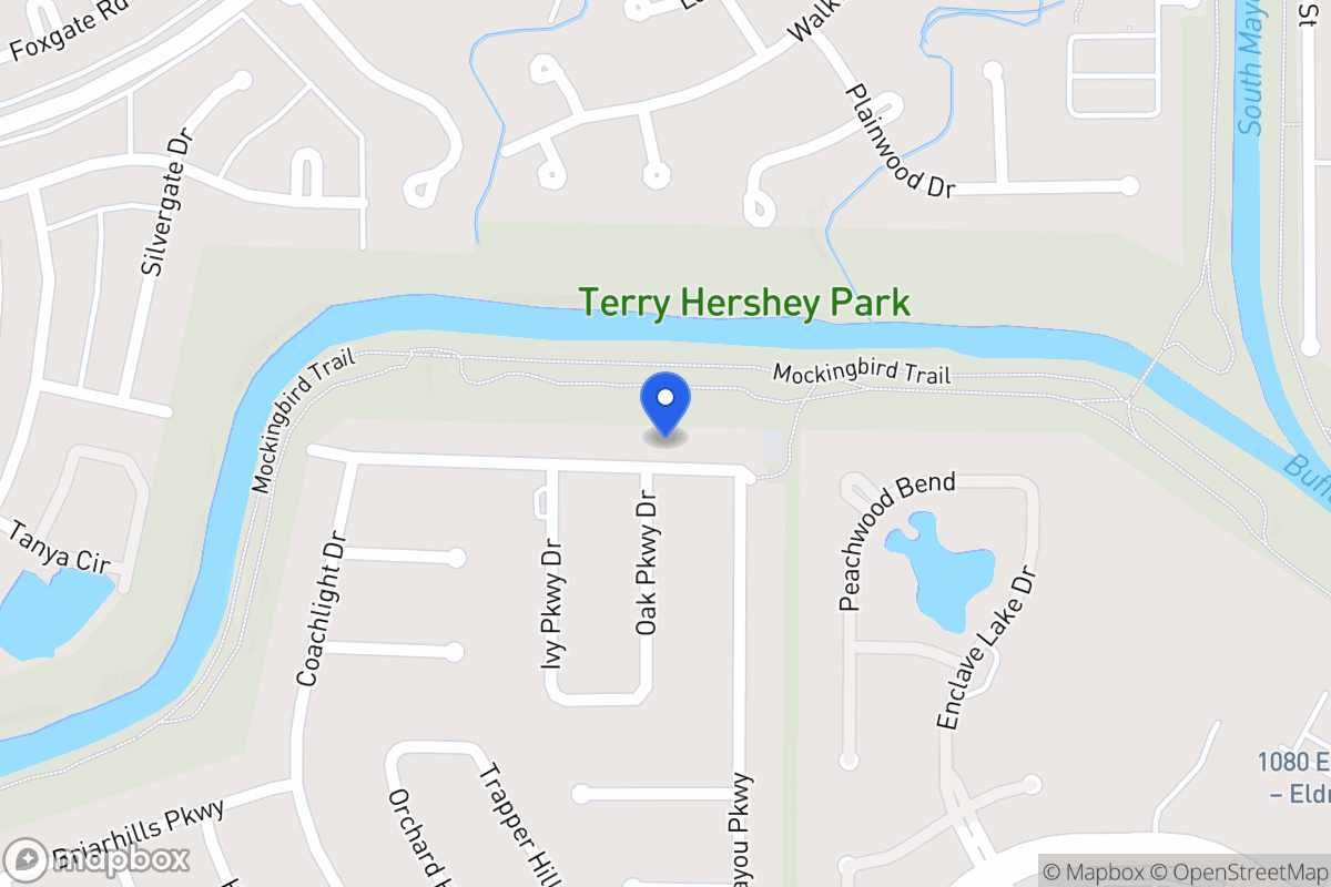 Map of 13732 Trailville Dr, Houston