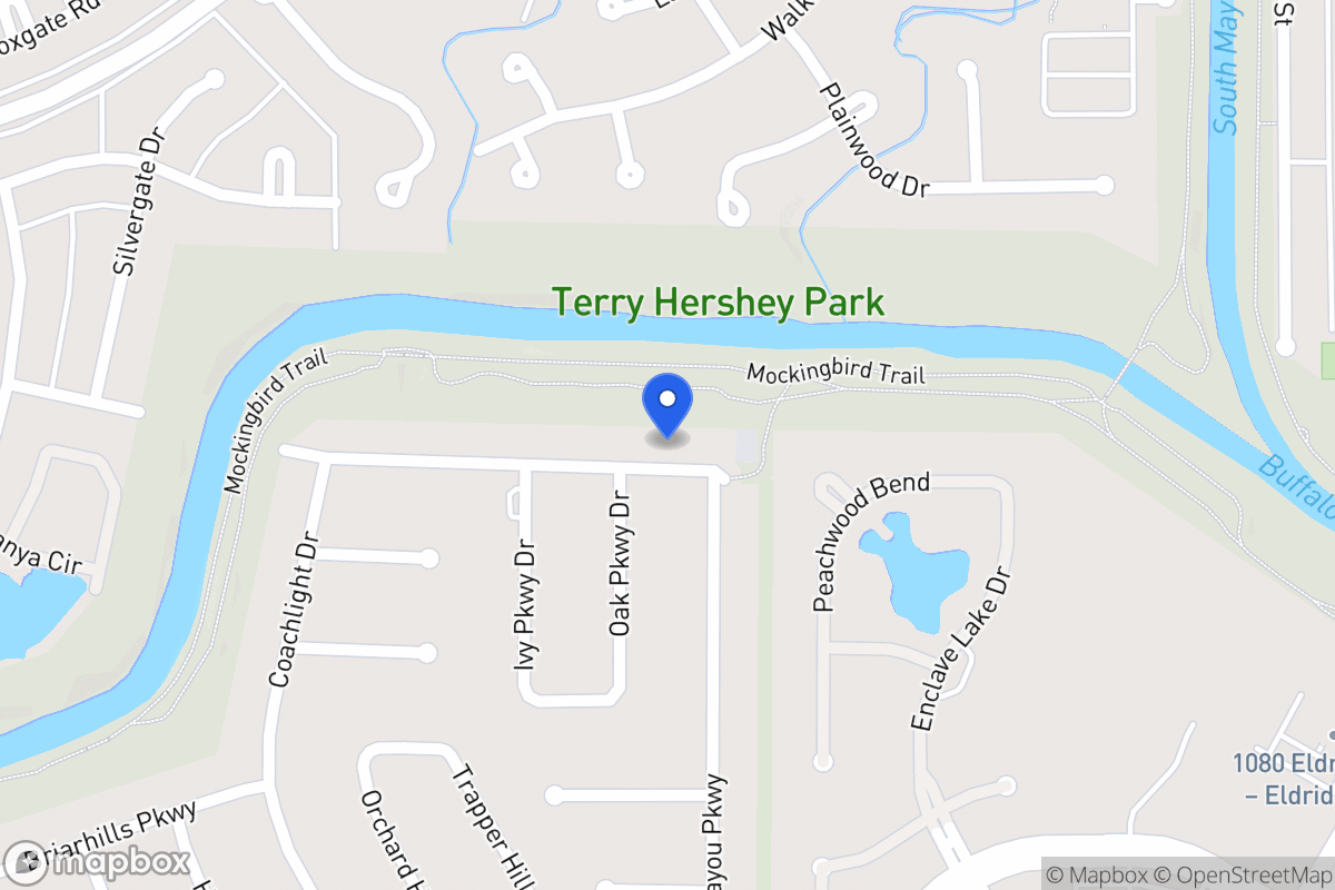 Map of 13724 Trailville Dr, Houston