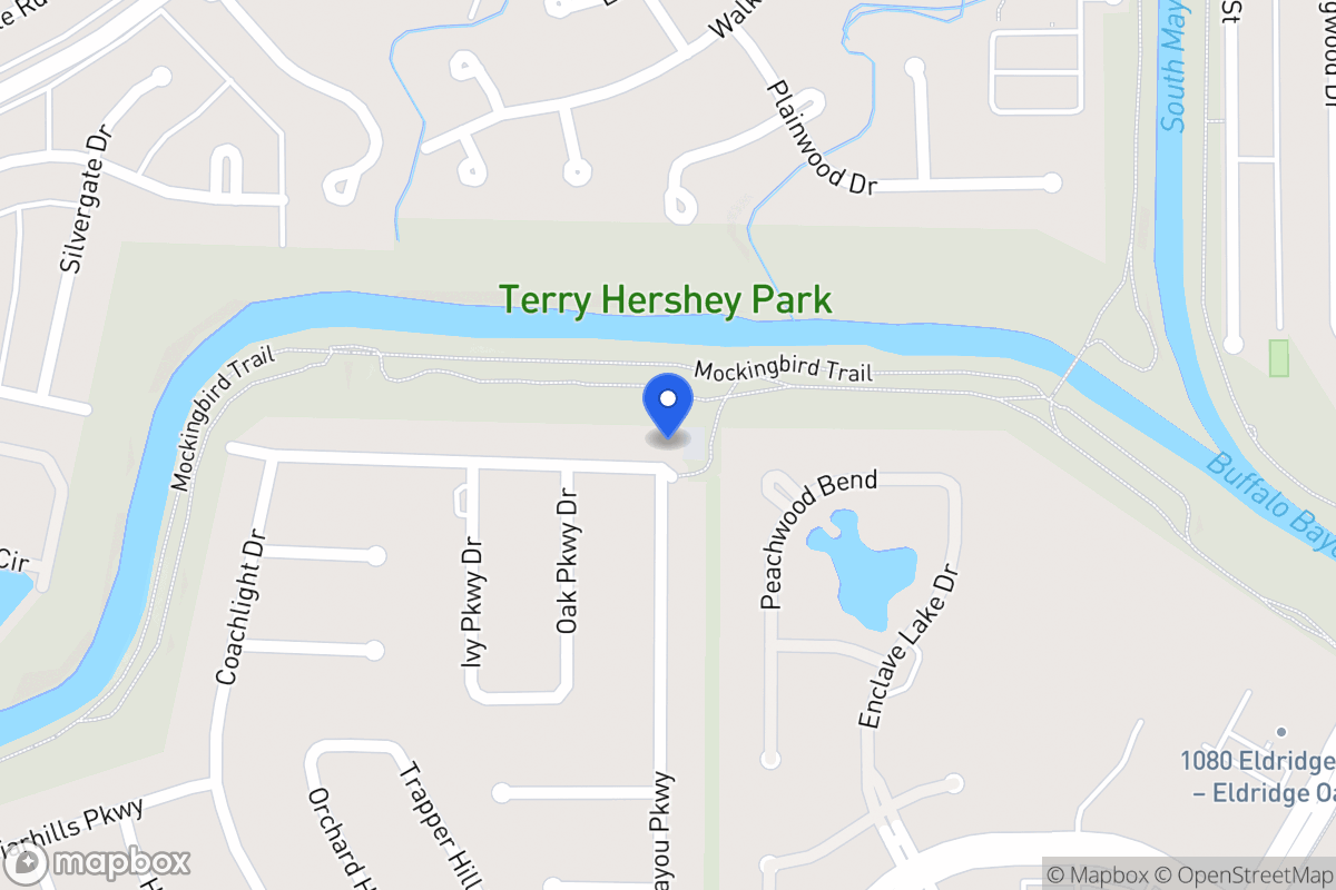 Map of 13708 Trailville Dr, Houston