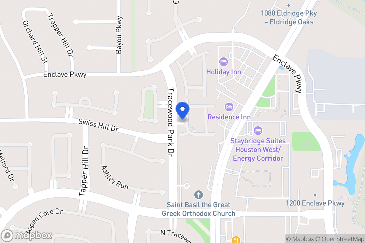 Map of Willowcrest Dr, Houston