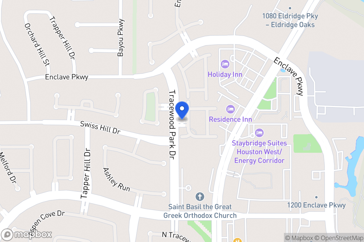 Map of Willowcrest Park, Houston