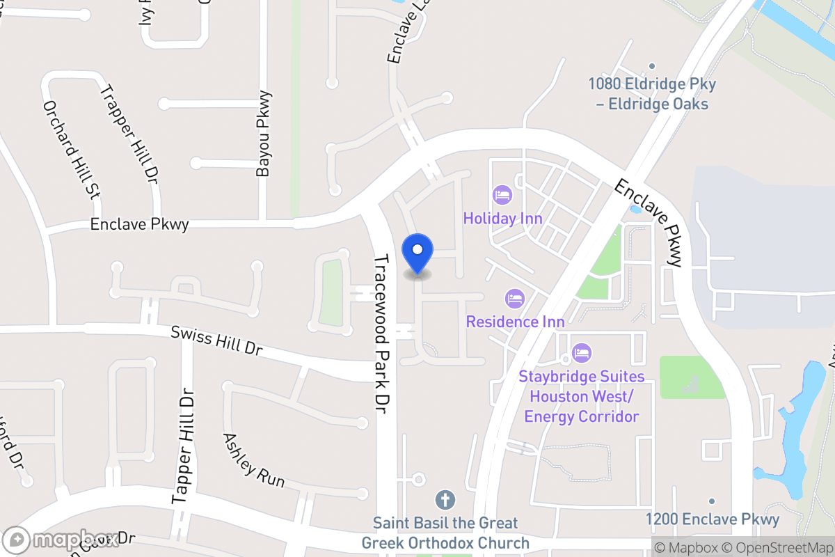 Map of Gardencrest Ln, Houston