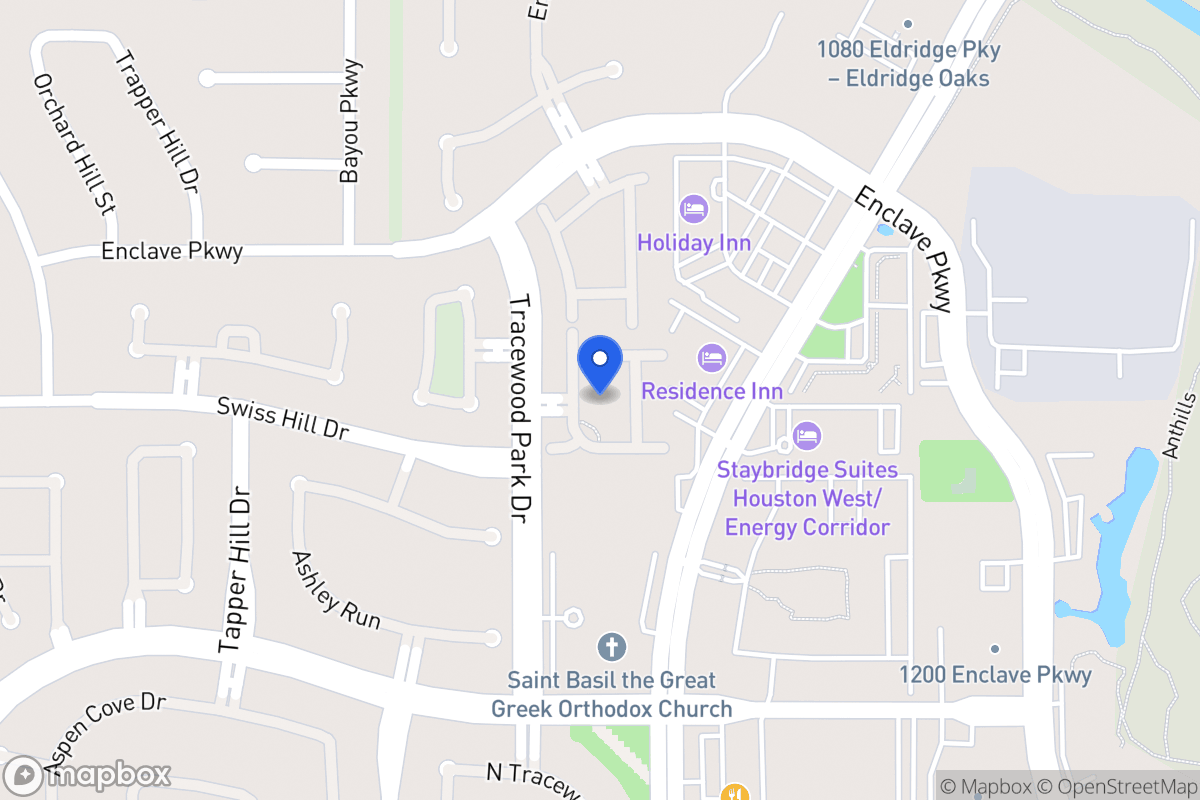 Map of Private Sts, Houston