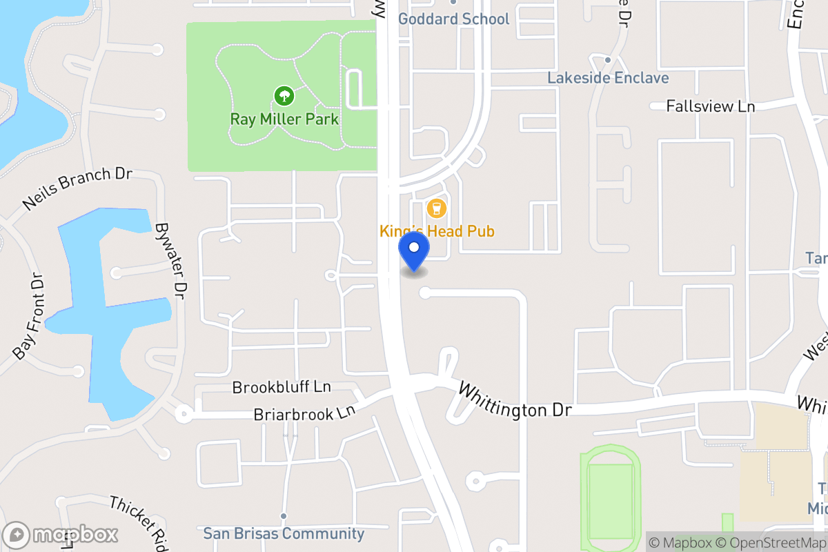 Map of 13330 Brentonwood Ln, Houston