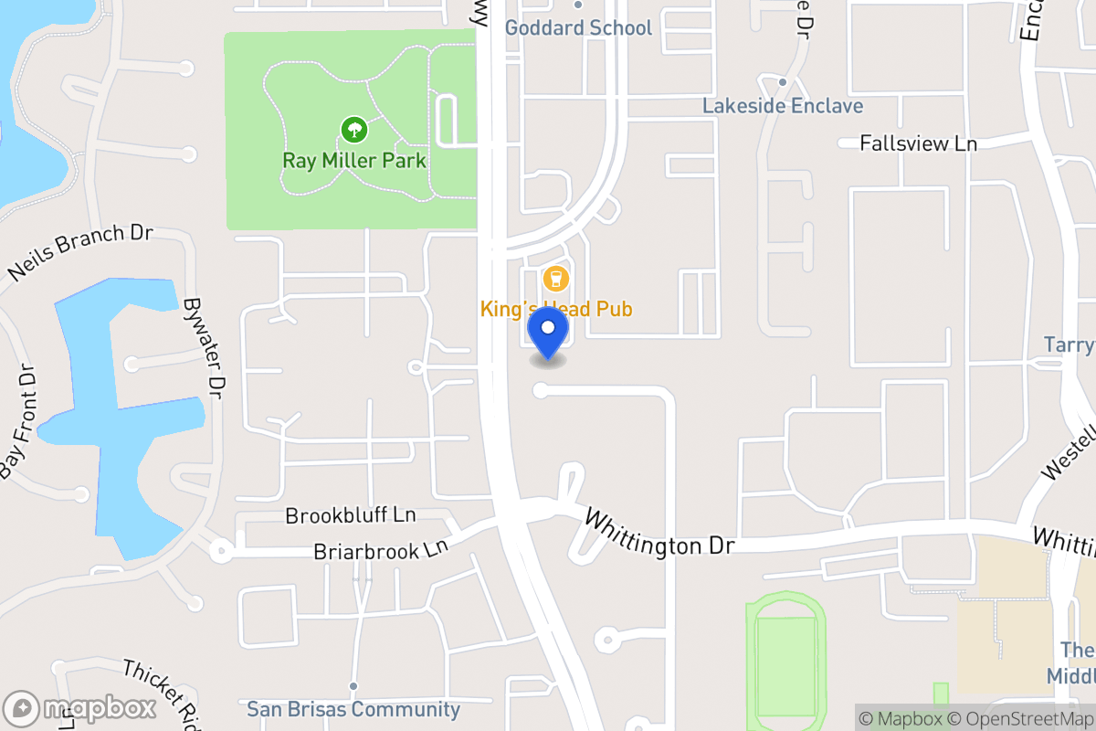 Map of 13326 Brentonwood Ln, Houston