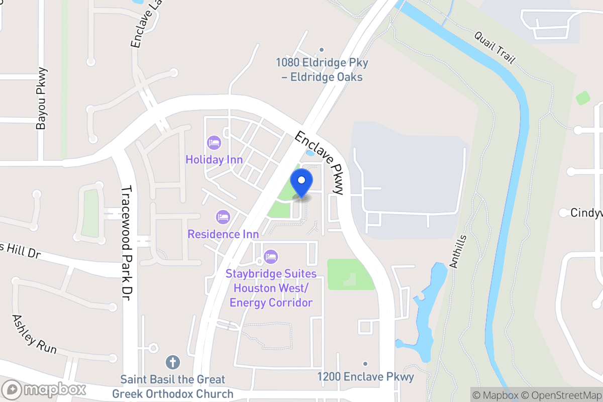 Map of S 1127 Eldridge Pky, Houston