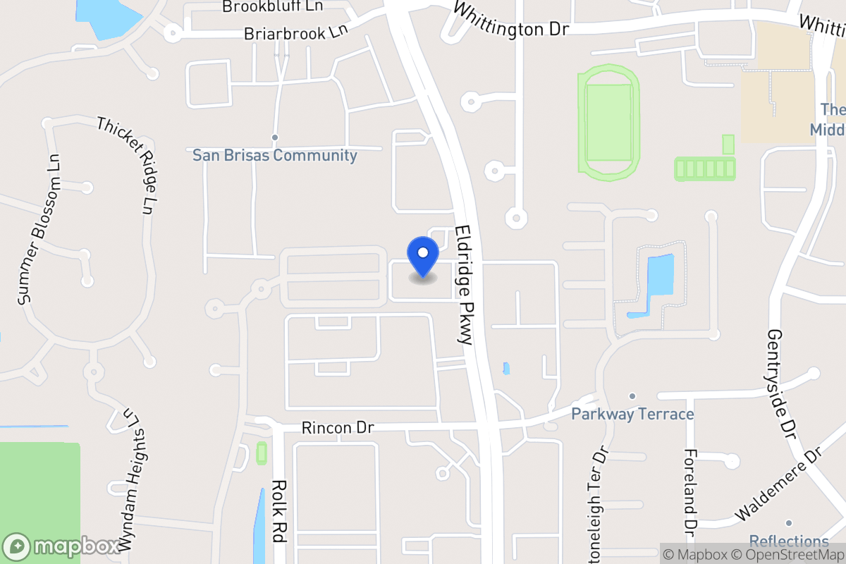 Map of 2210 Eldridge Pky, Houston