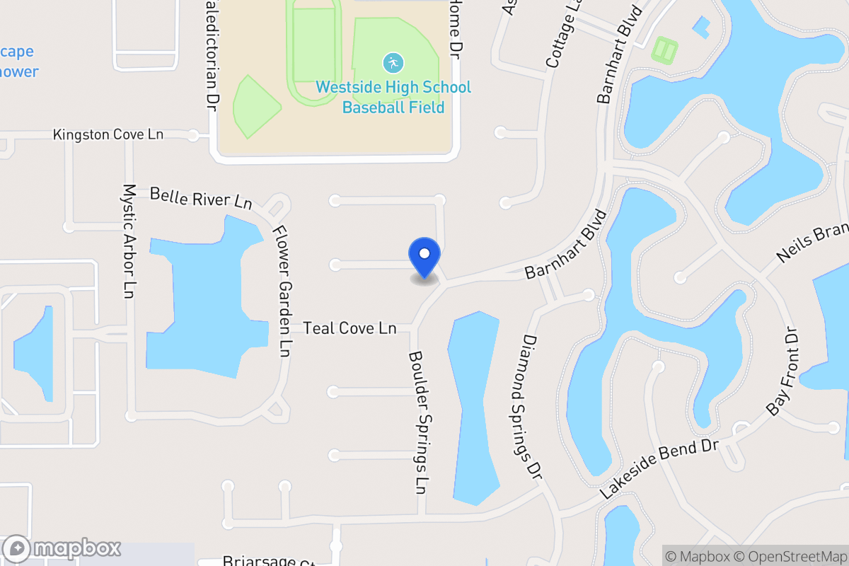 Map of Arbor Canyon Ln, Houston