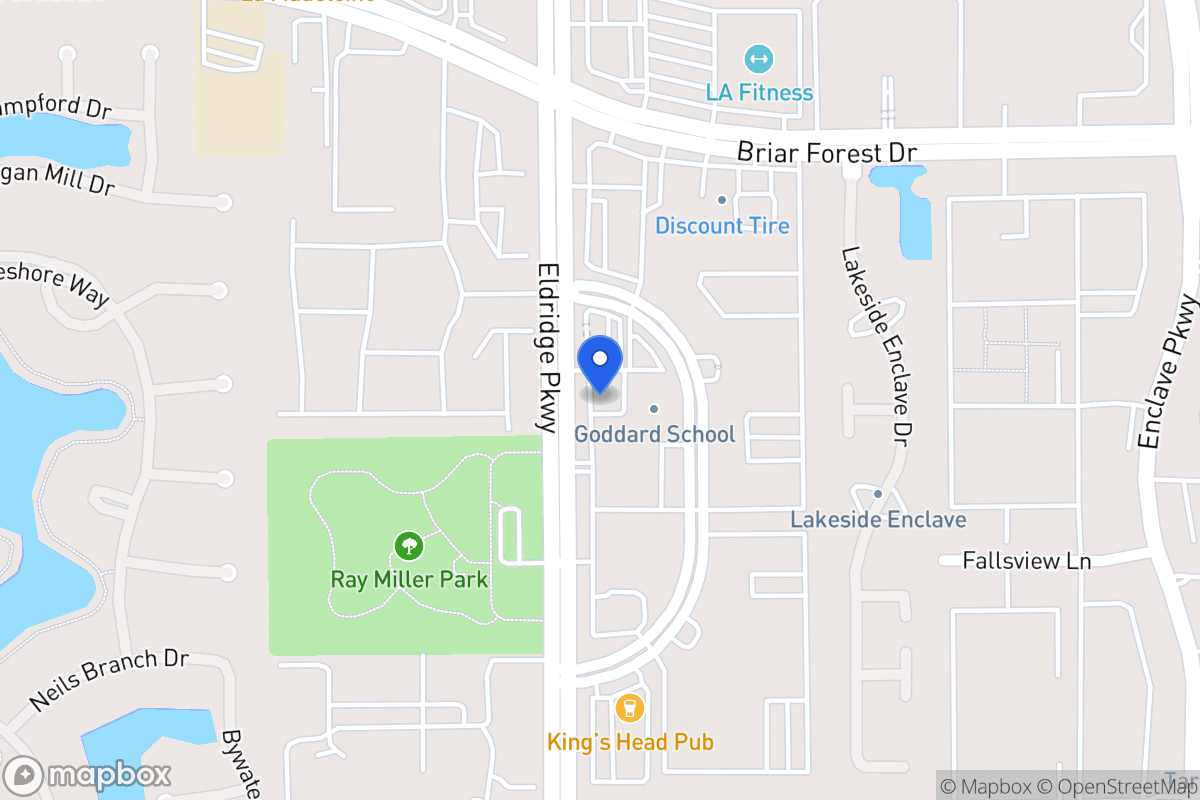 Map of 1717 Eldridge Pky, Houston