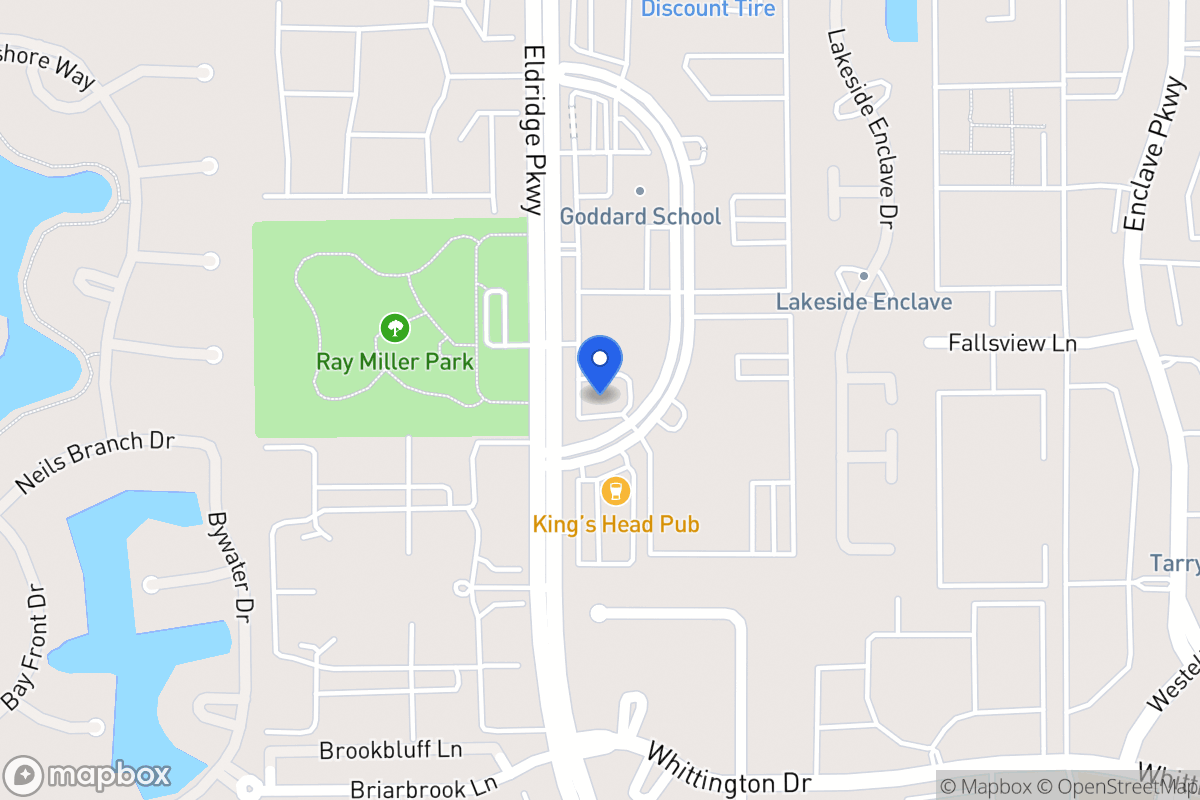 Map of 1805 Eldridge Pky, Houston
