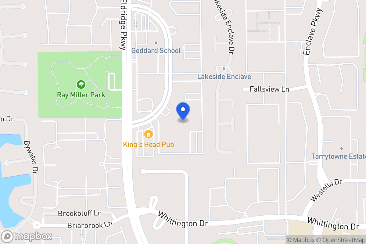 Map of 1755 Crescent Plaza Dr, Houston