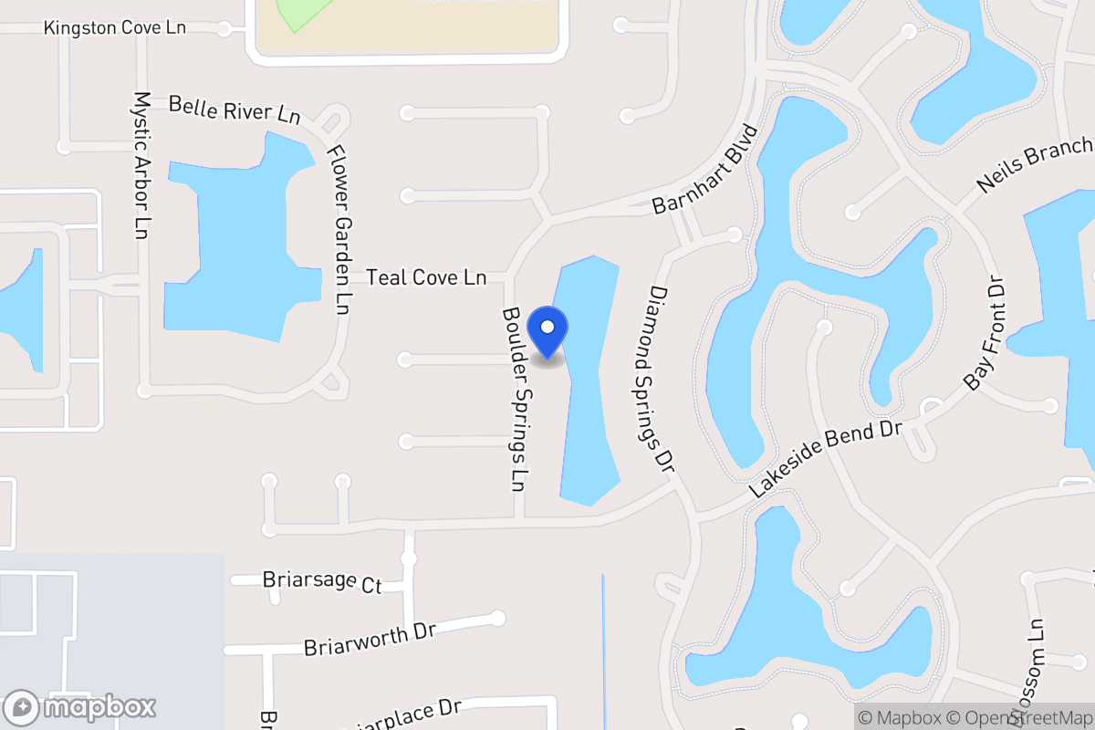 Map of 2019 Boulder Springs Ln, Houston