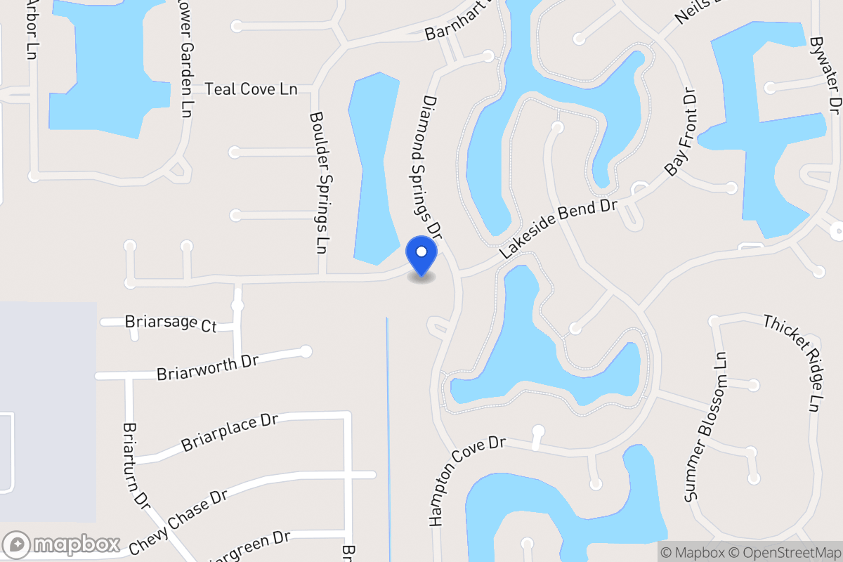 Map of 14107 Jade Cove Dr, Houston