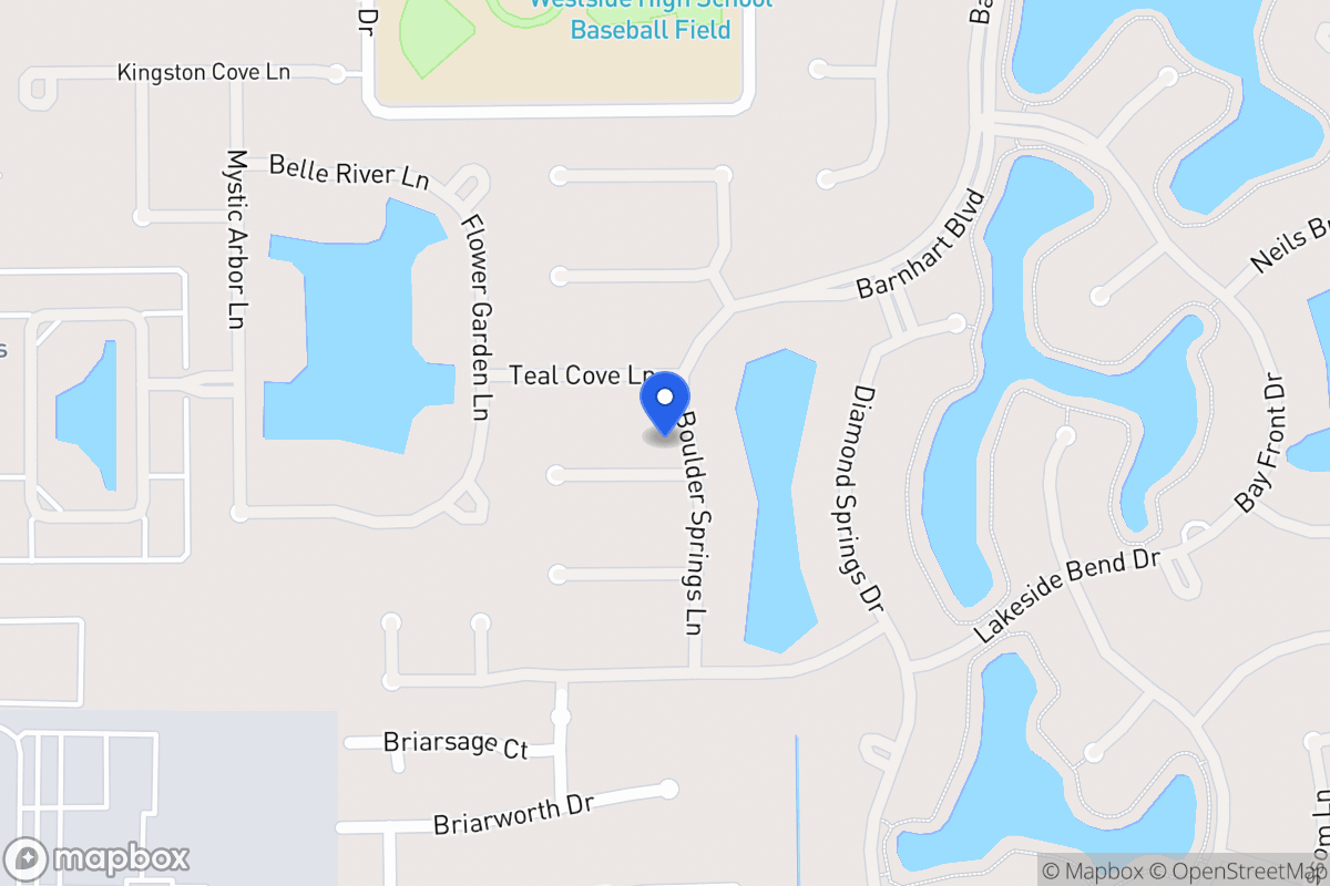 Map of 14202 Quiet Bluff Ln, Houston