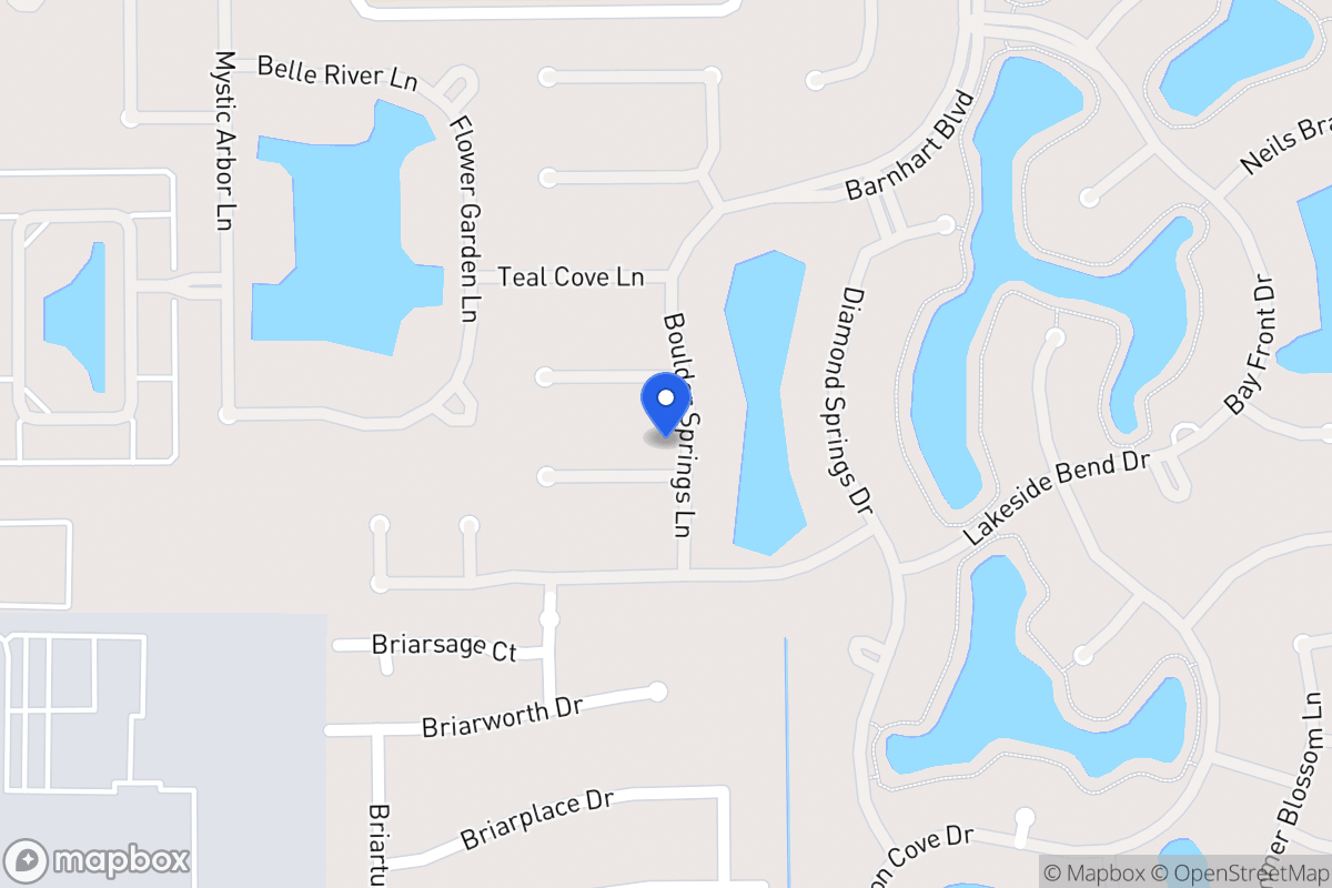 Map of 14202 Cloud Cliff Ln, Houston