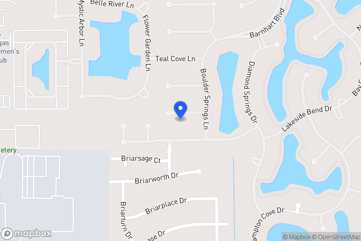 Map of 14215 Cloud Cliff Ln, Houston