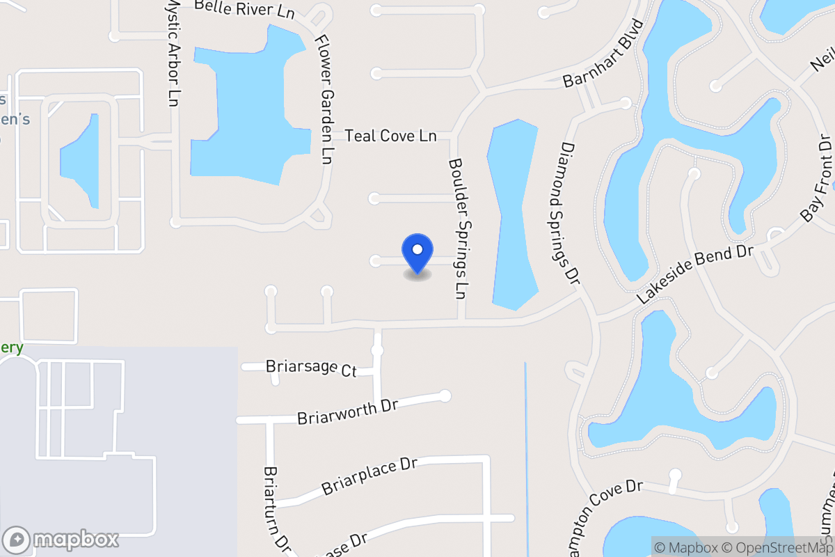 Map of 14211 Cloud Cliff Ln, Houston