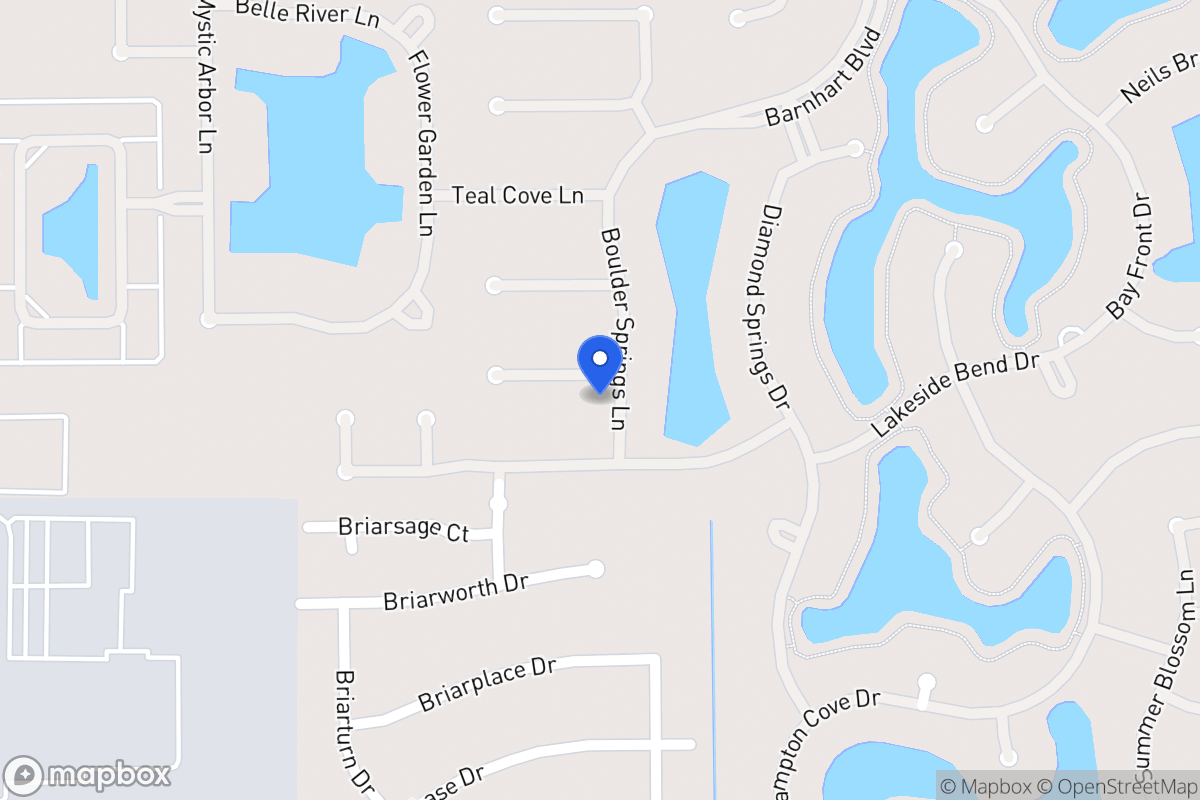 Map of 14203 Cloud Cliff Ln, Houston