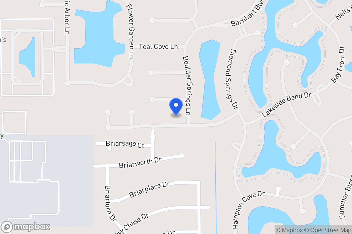 Map of 14206 Jade Cove Dr, Houston