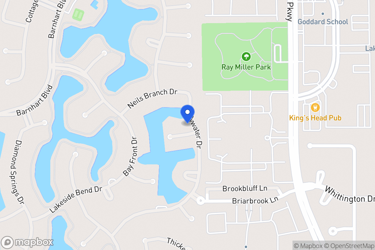 Map of 13602 Morgan Creek Ct, Houston